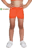 SHORT DANZA LYCRA ARANCIONE BABY